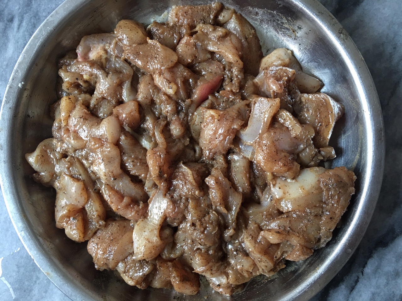 爆炒黑胡椒鸡胸肉
