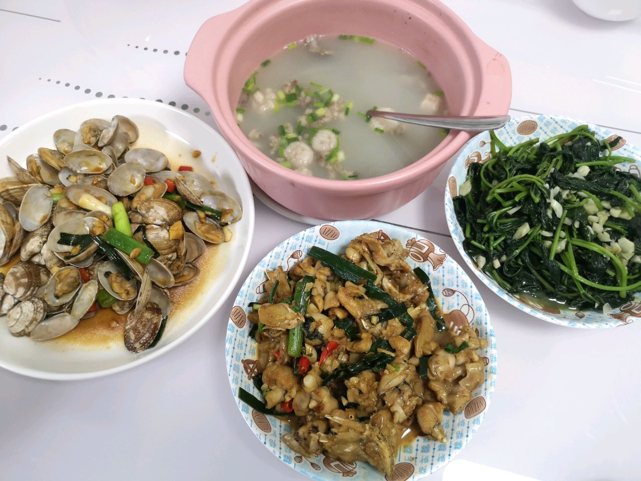 爆炒花甲(简单版)