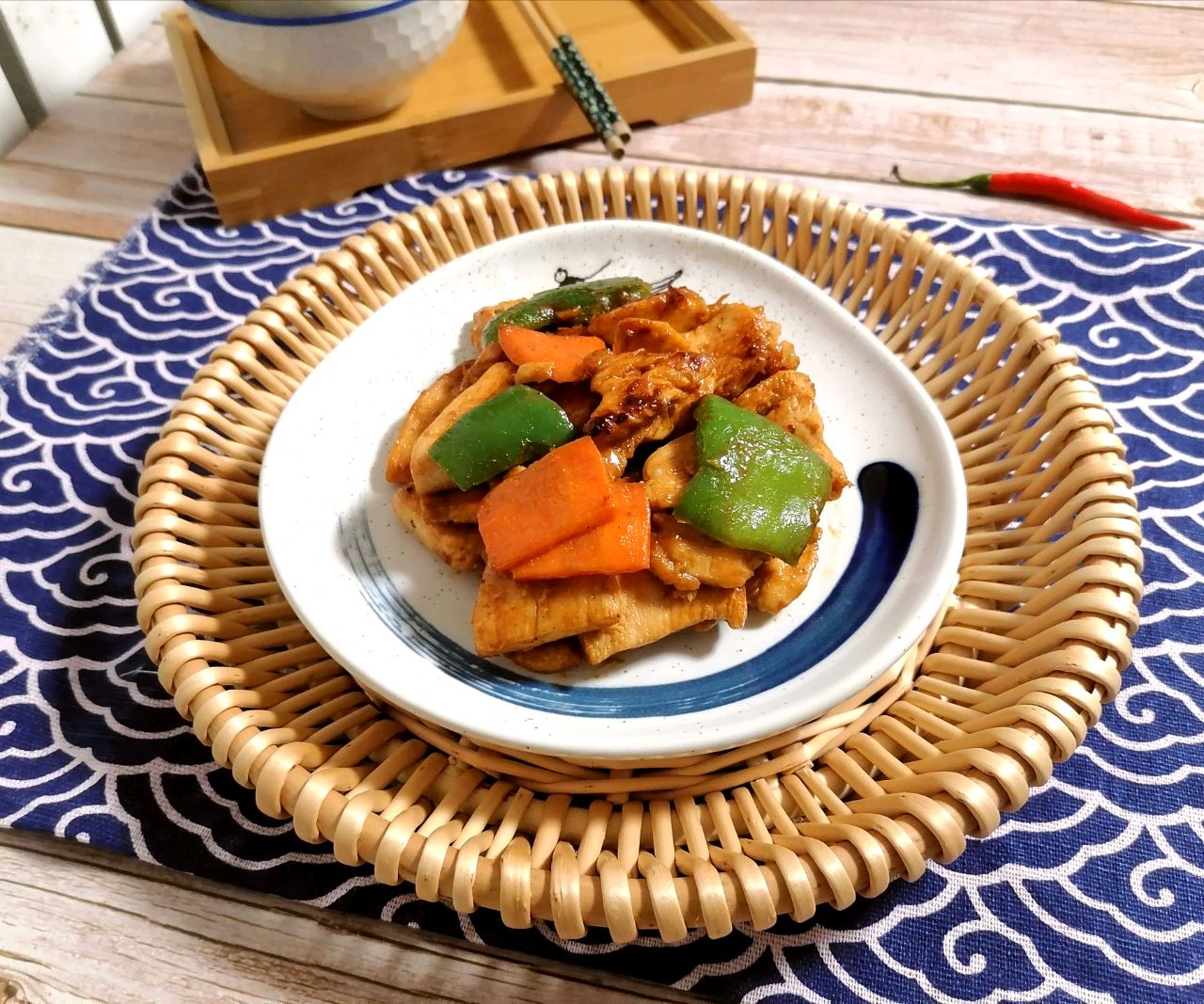 爆炒鸡胸肉片