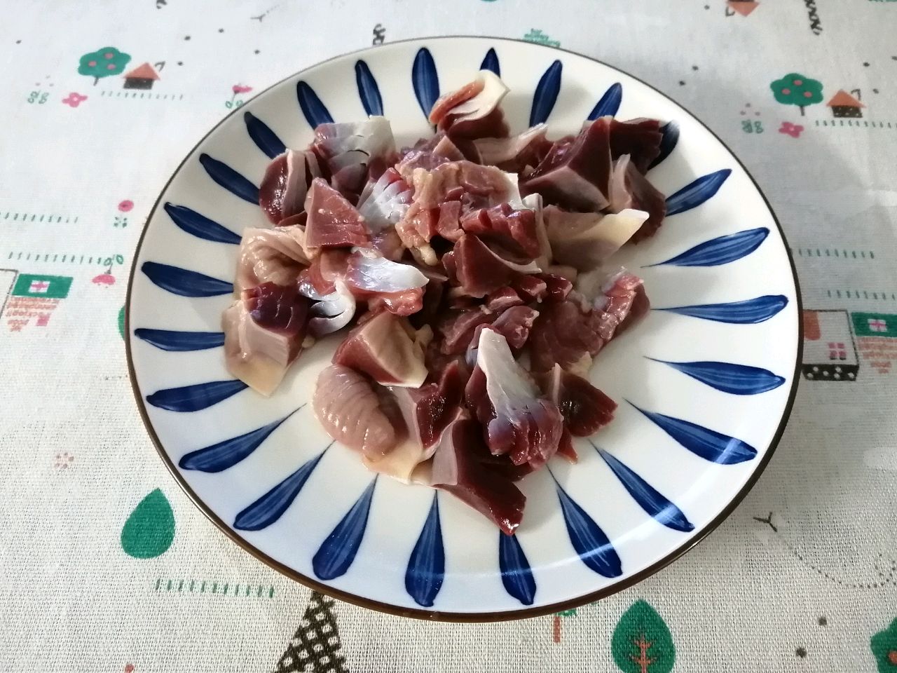 爆炒鸡胗