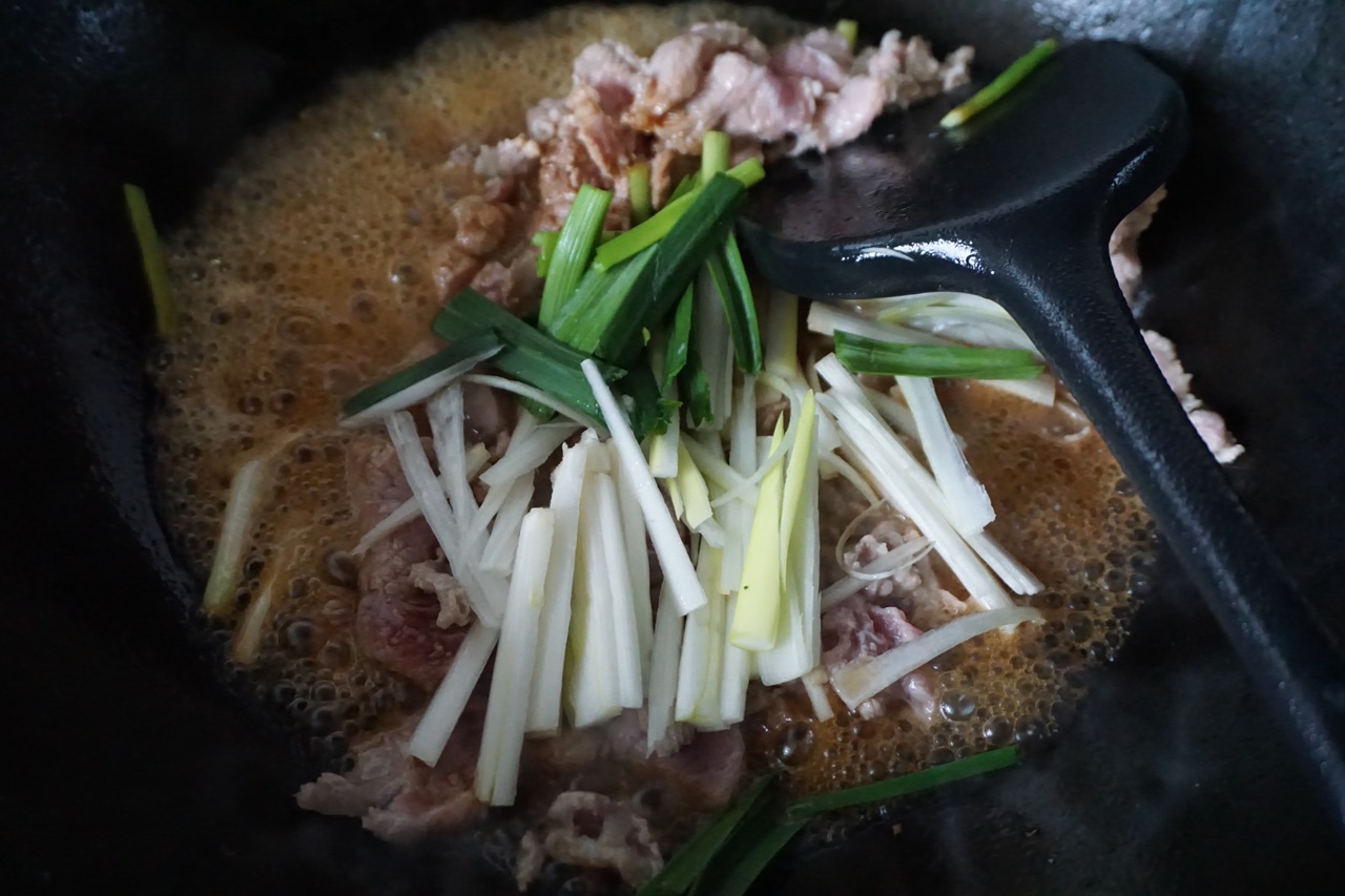 爆炒鲜羊肉