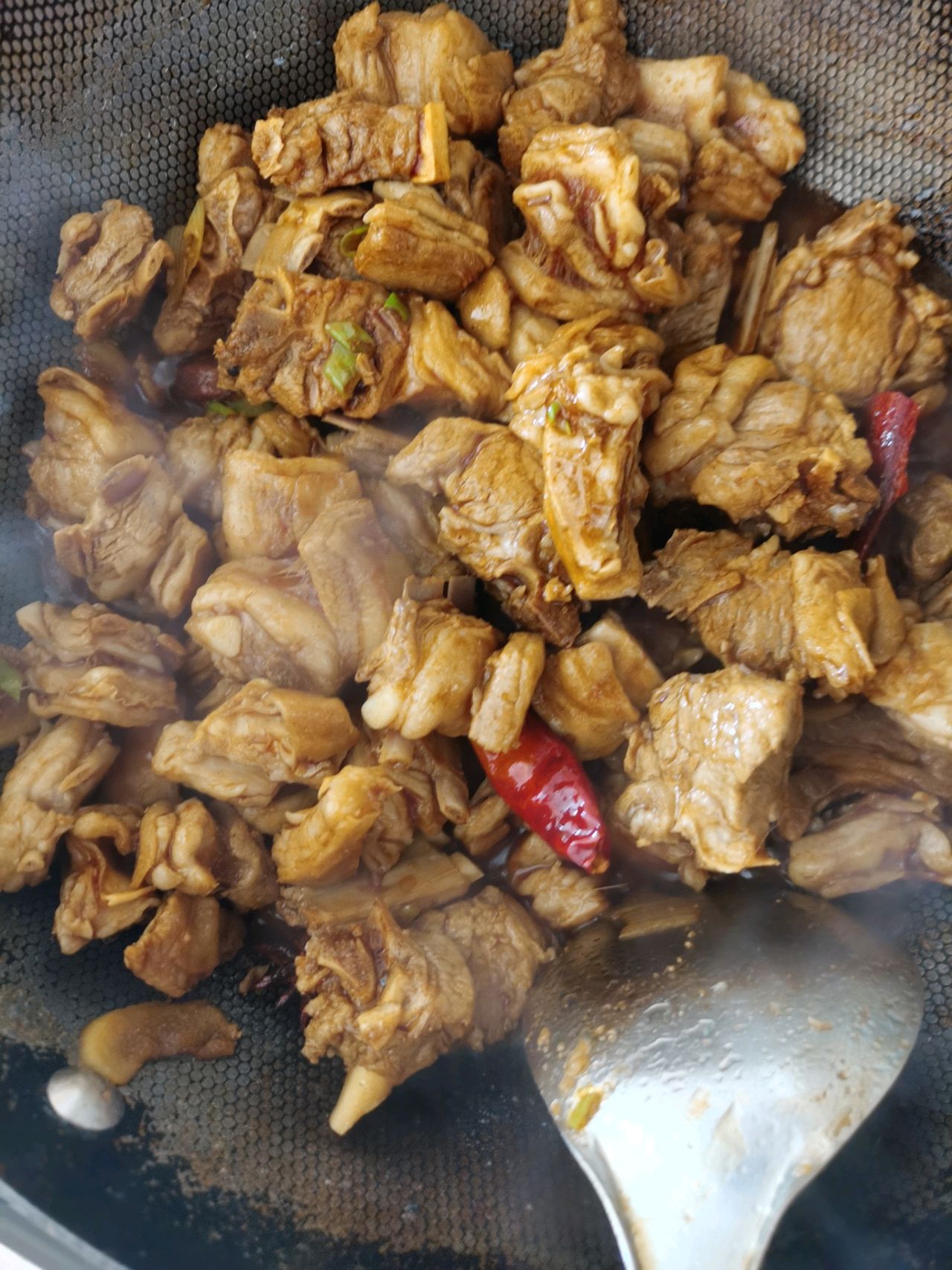 爆炒羊羔肉
