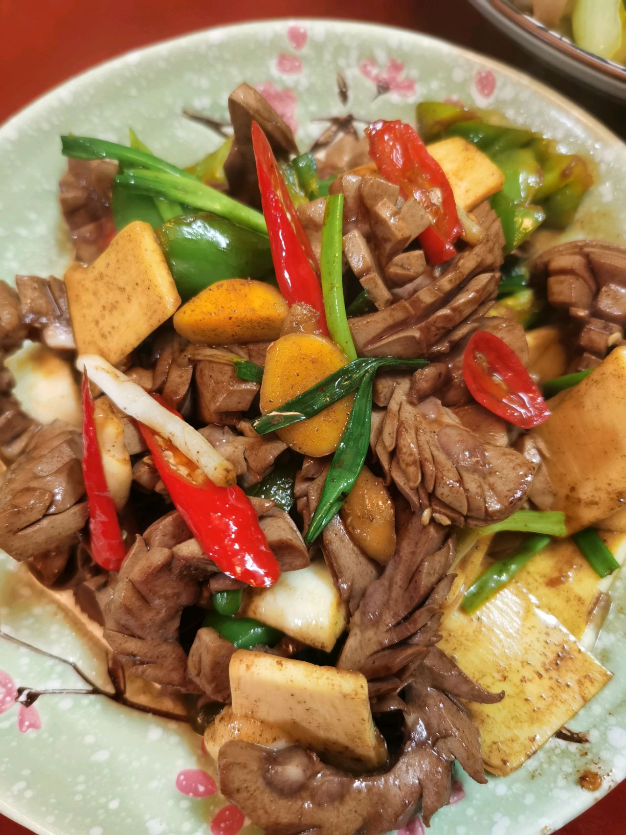 爆炒腰花