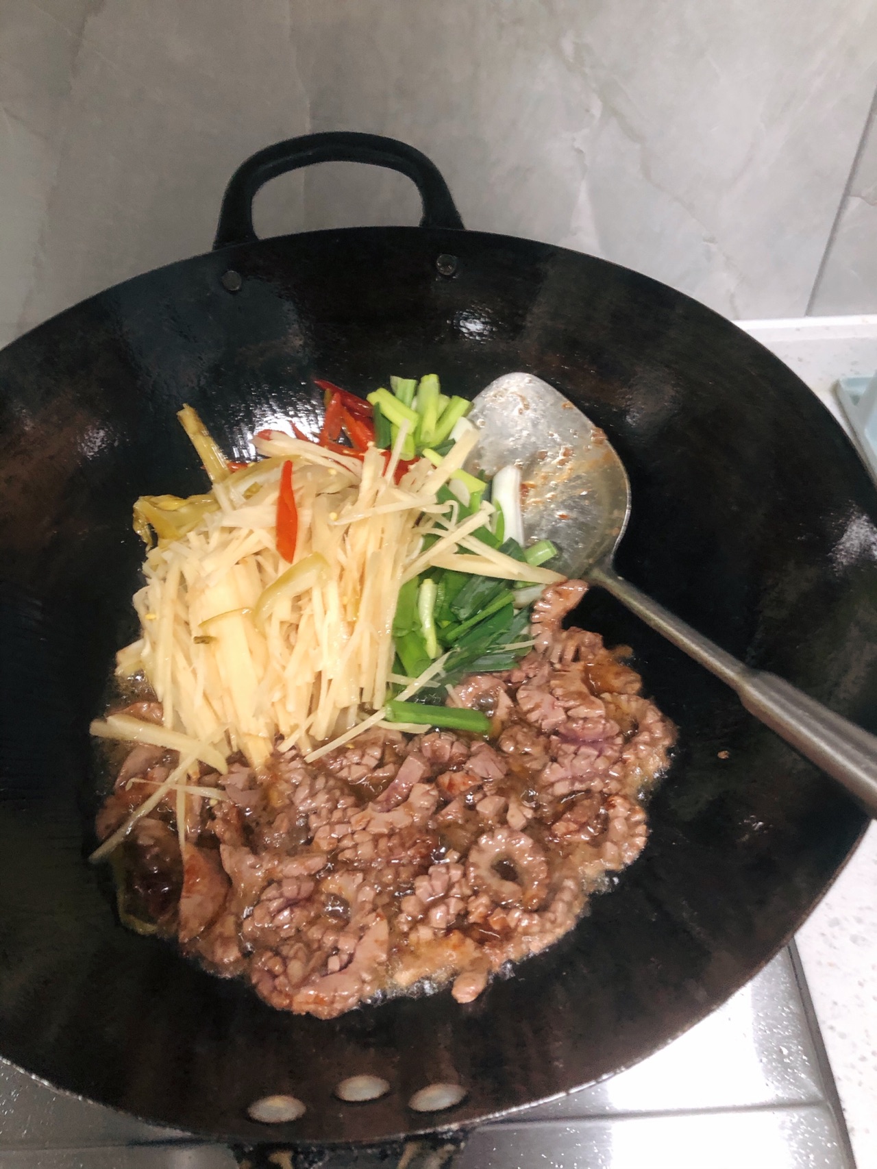 爆炒腰花