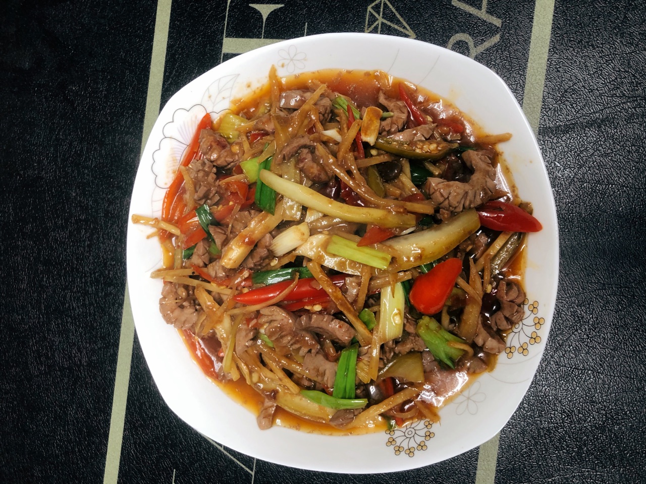 爆炒腰花