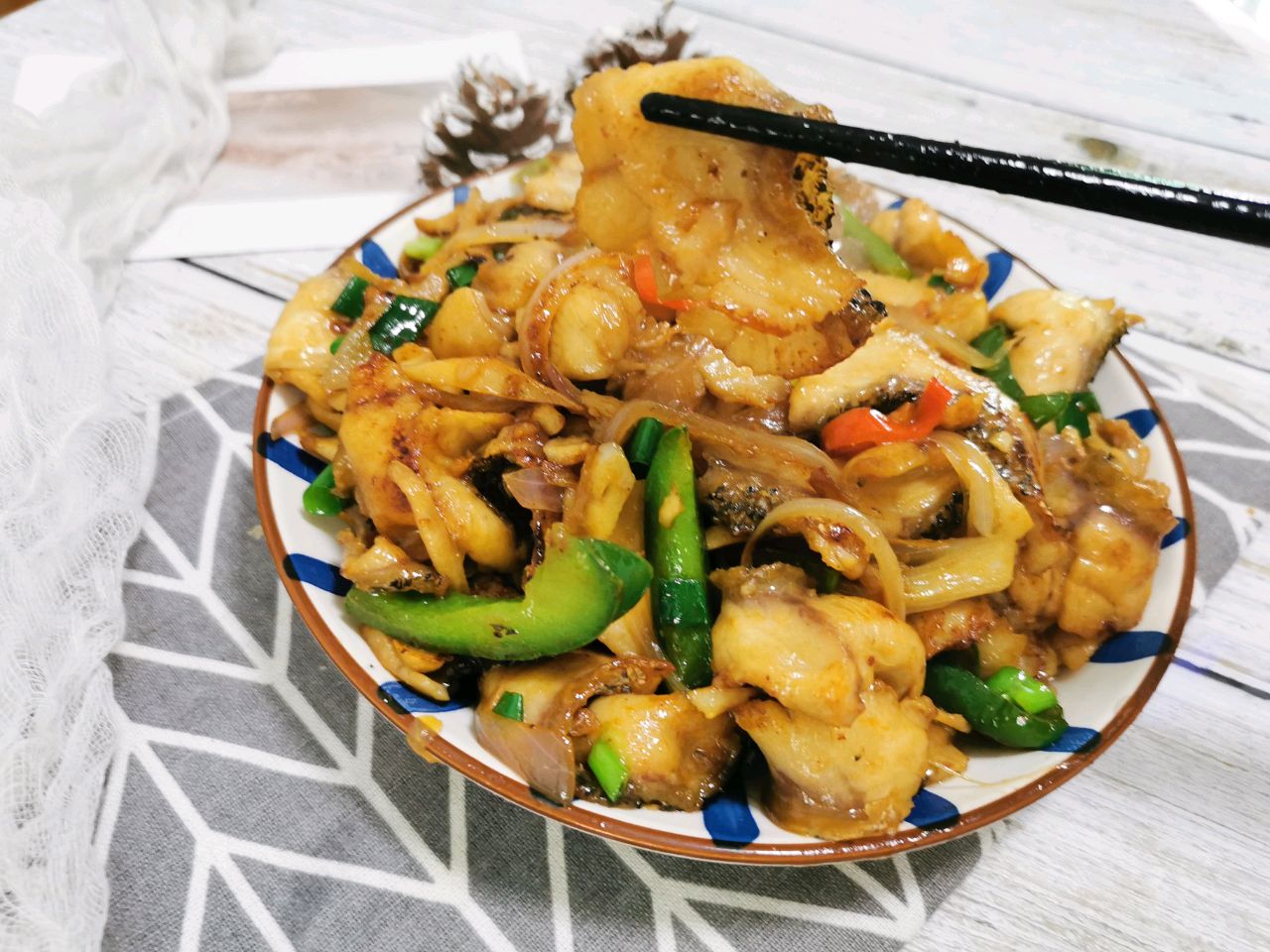 爆炒鱼片