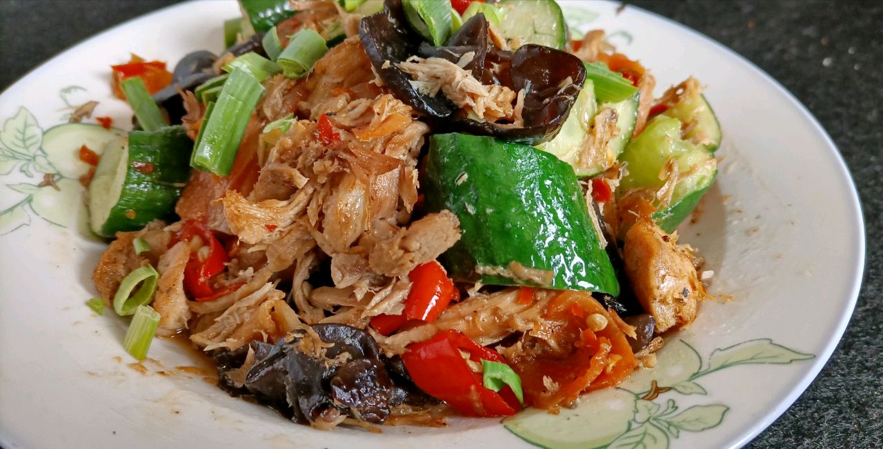 剥骨肉炒时蔬