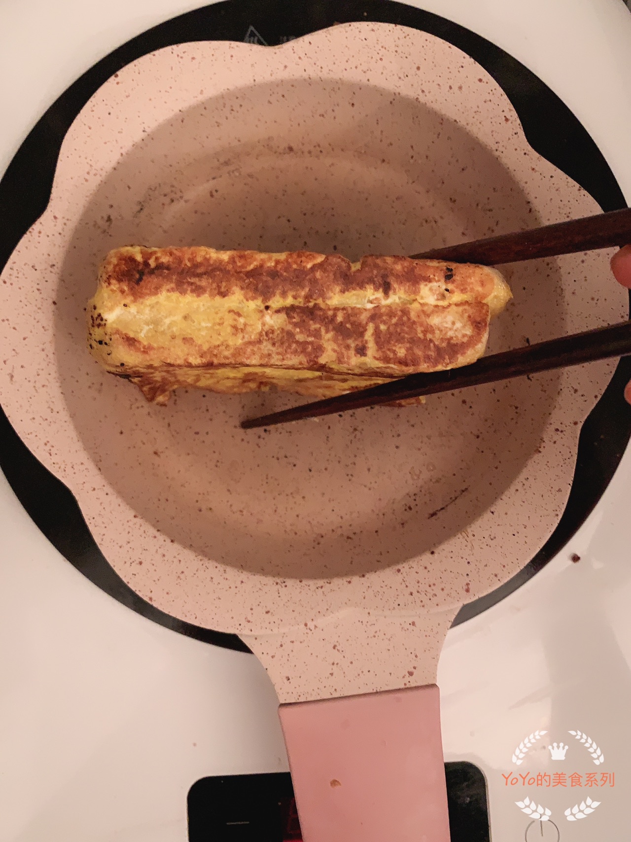 爆浆培根西多士