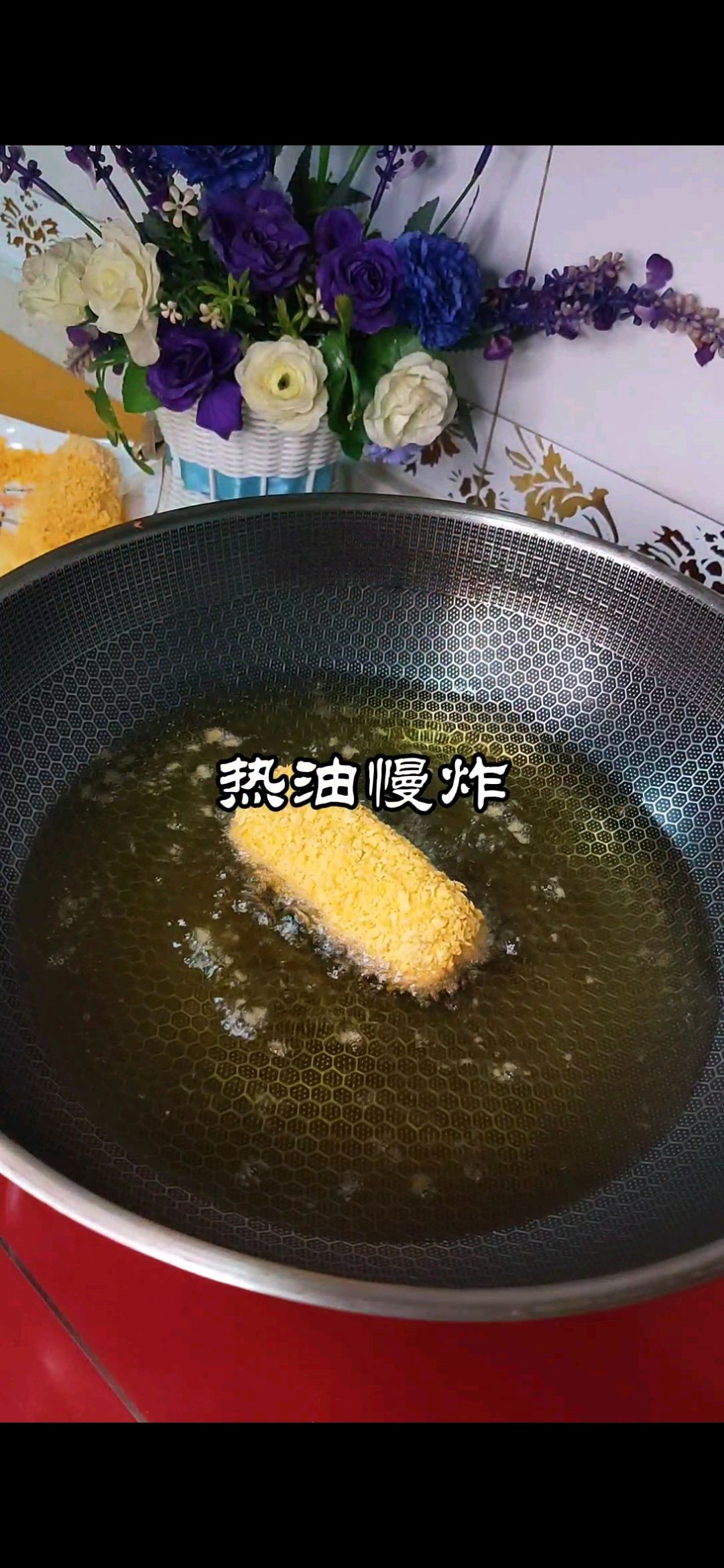 爆浆芝士鸡肉卷