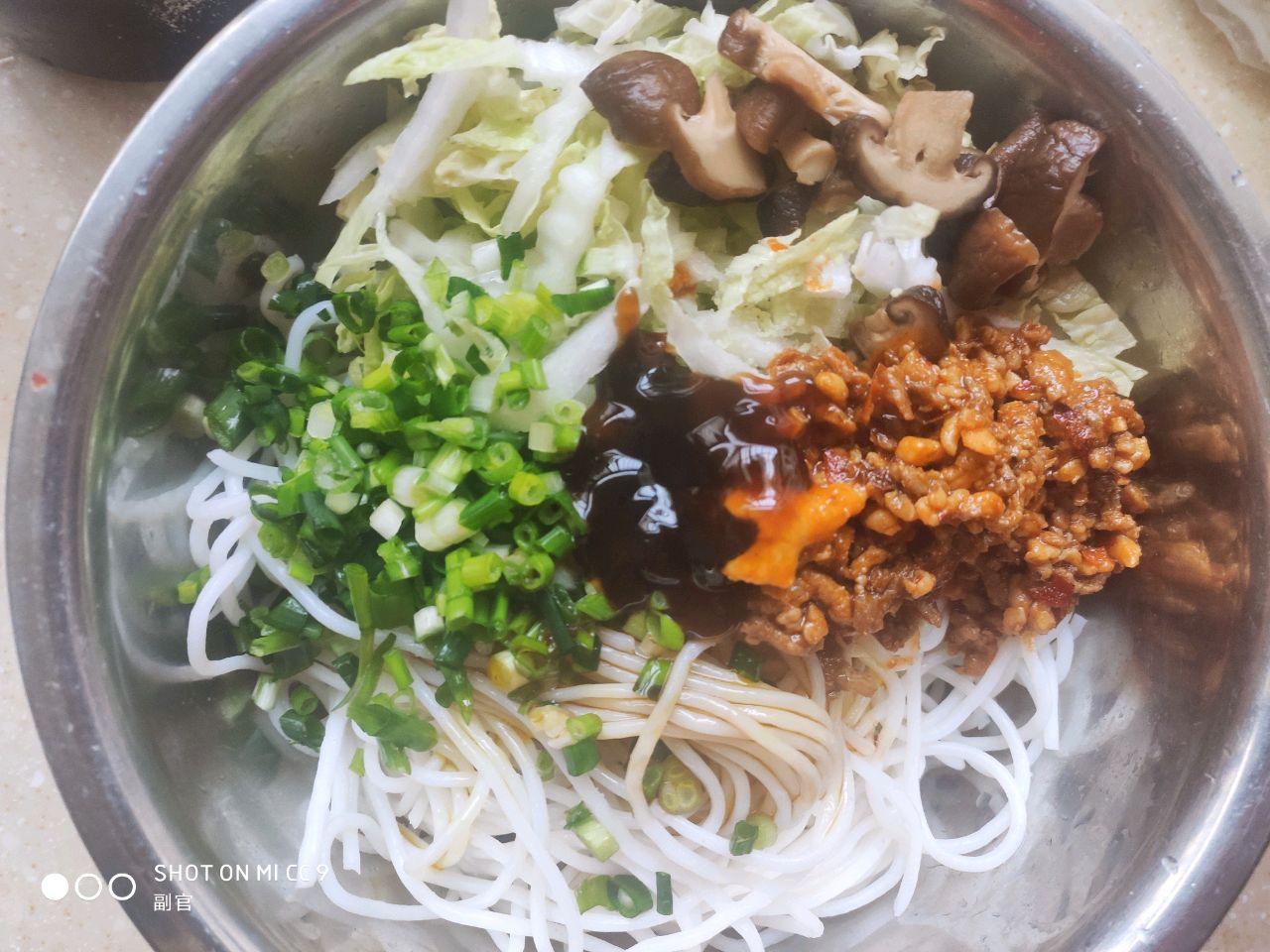 包烧米线