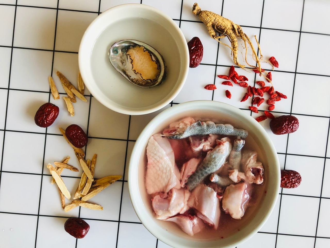鲍鱼鸡汤