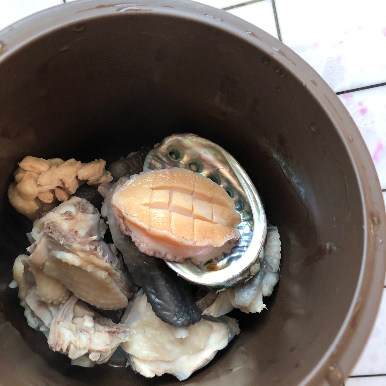 鲍鱼鸡汤