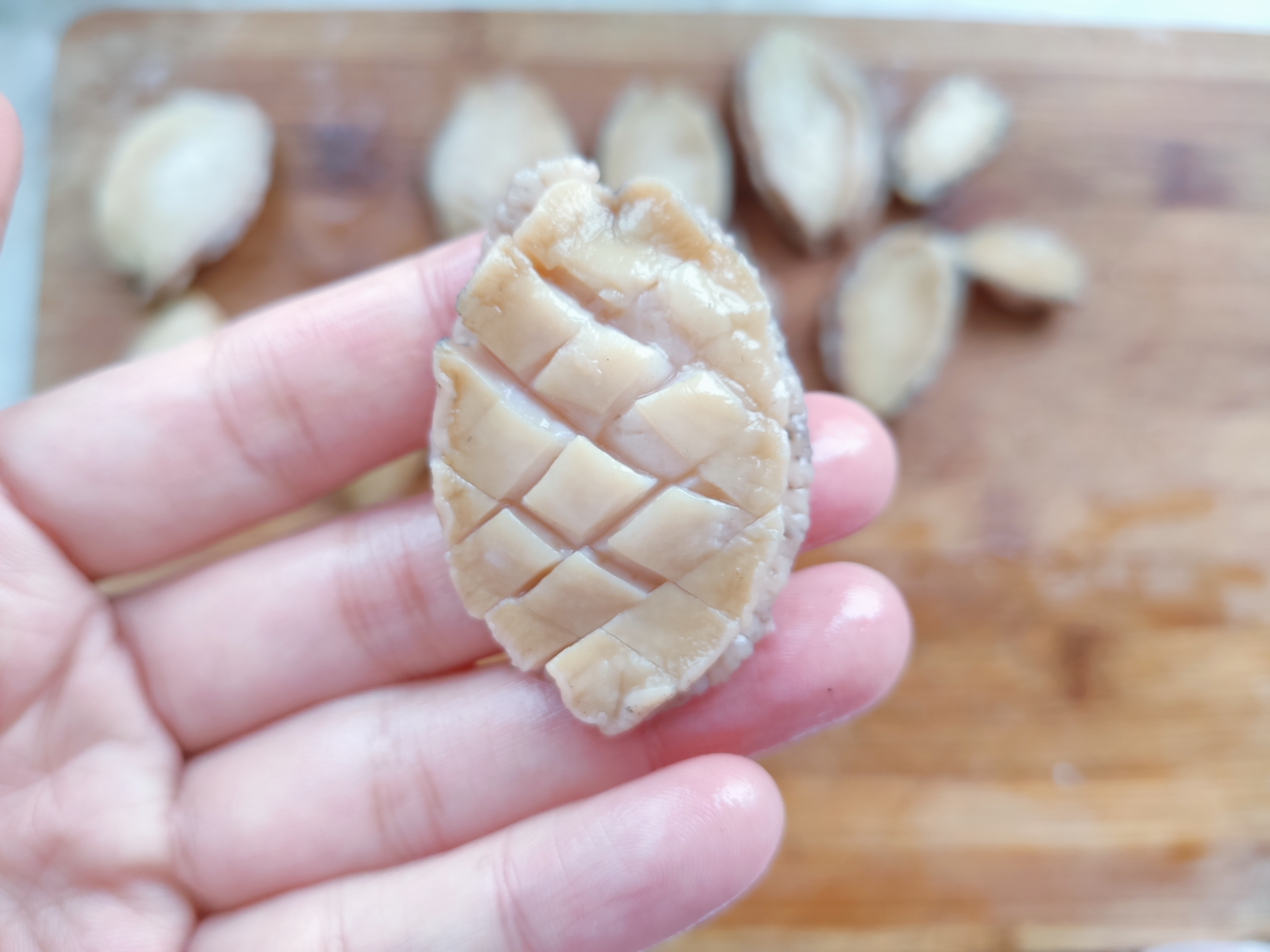 鲍鱼小土豆烧虾球