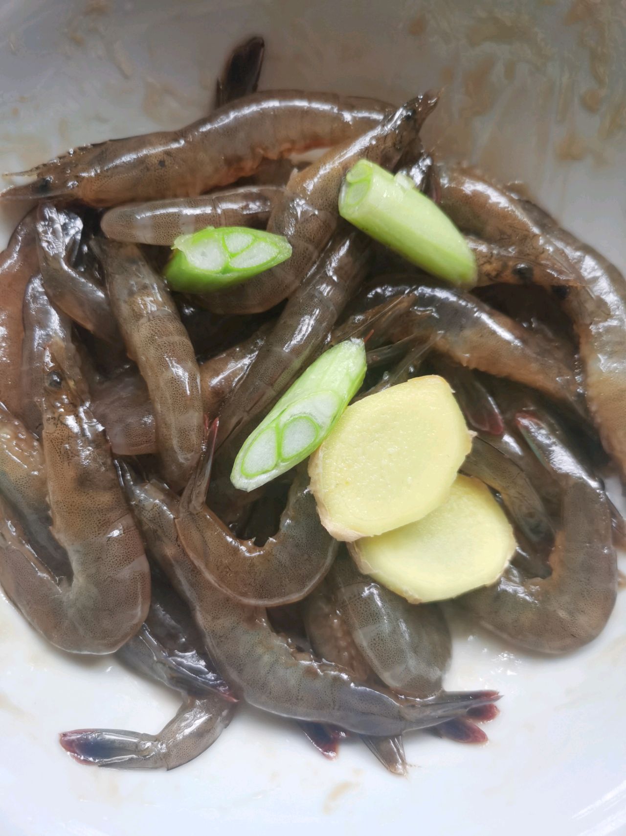鲍汁蚝油炒鲜虾