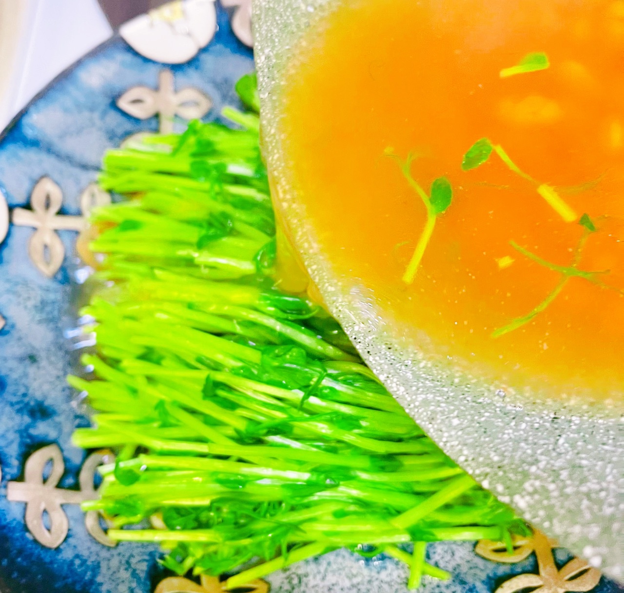 鲍汁蚝油豆苗