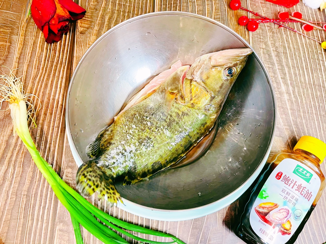 鲍汁蚝油桂鱼
