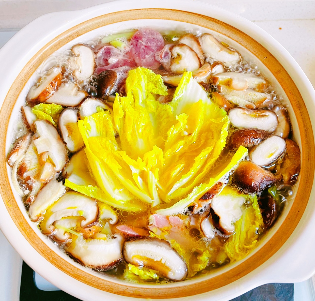 鲍汁蚝油火腿干丝腊味鲜