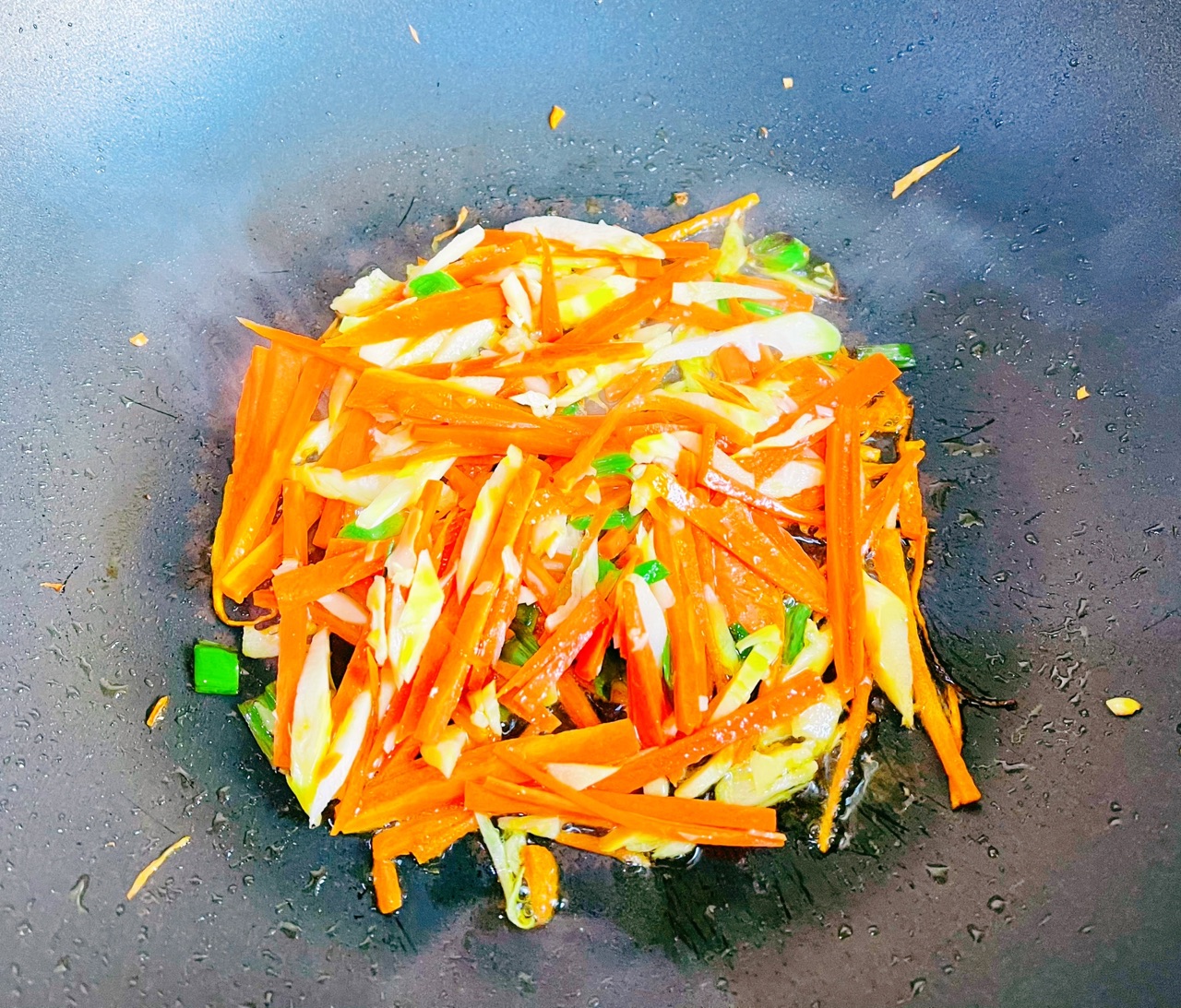 鲍汁蚝油肉丝鱼香