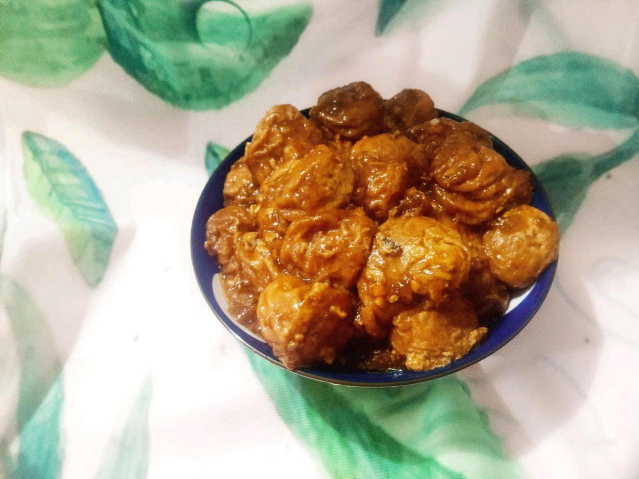 爆汁面筋酿肉