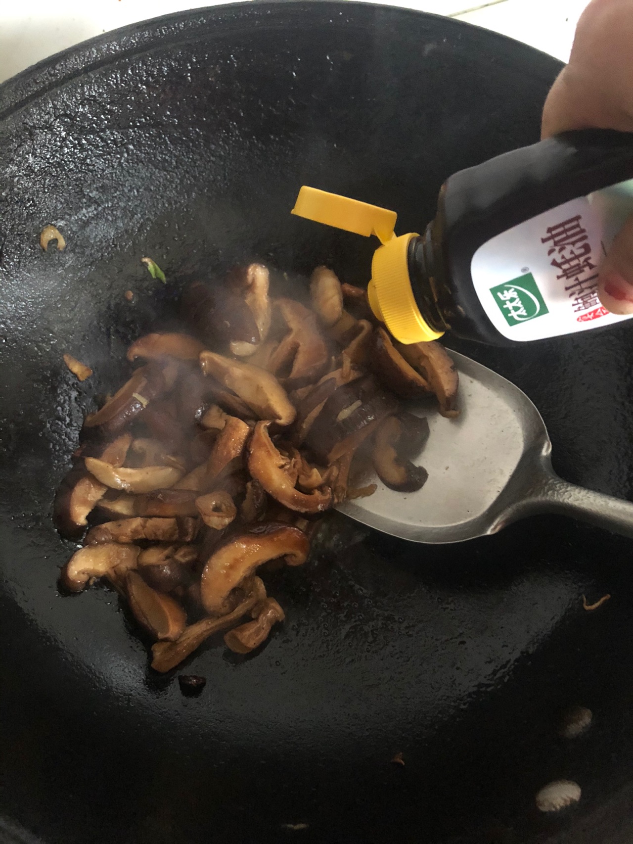 鲍汁香菇油菜