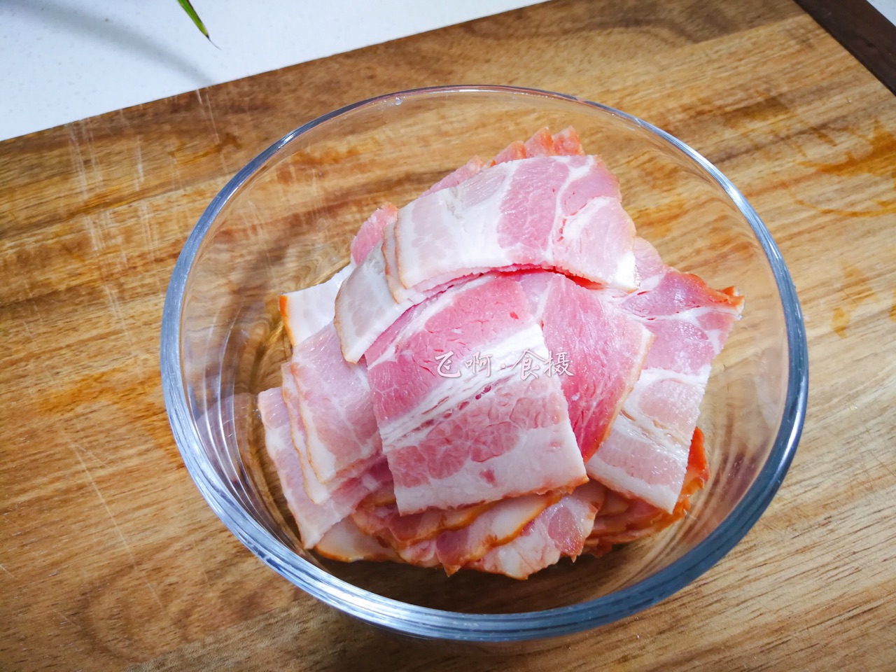 孢子甘蓝炒培根