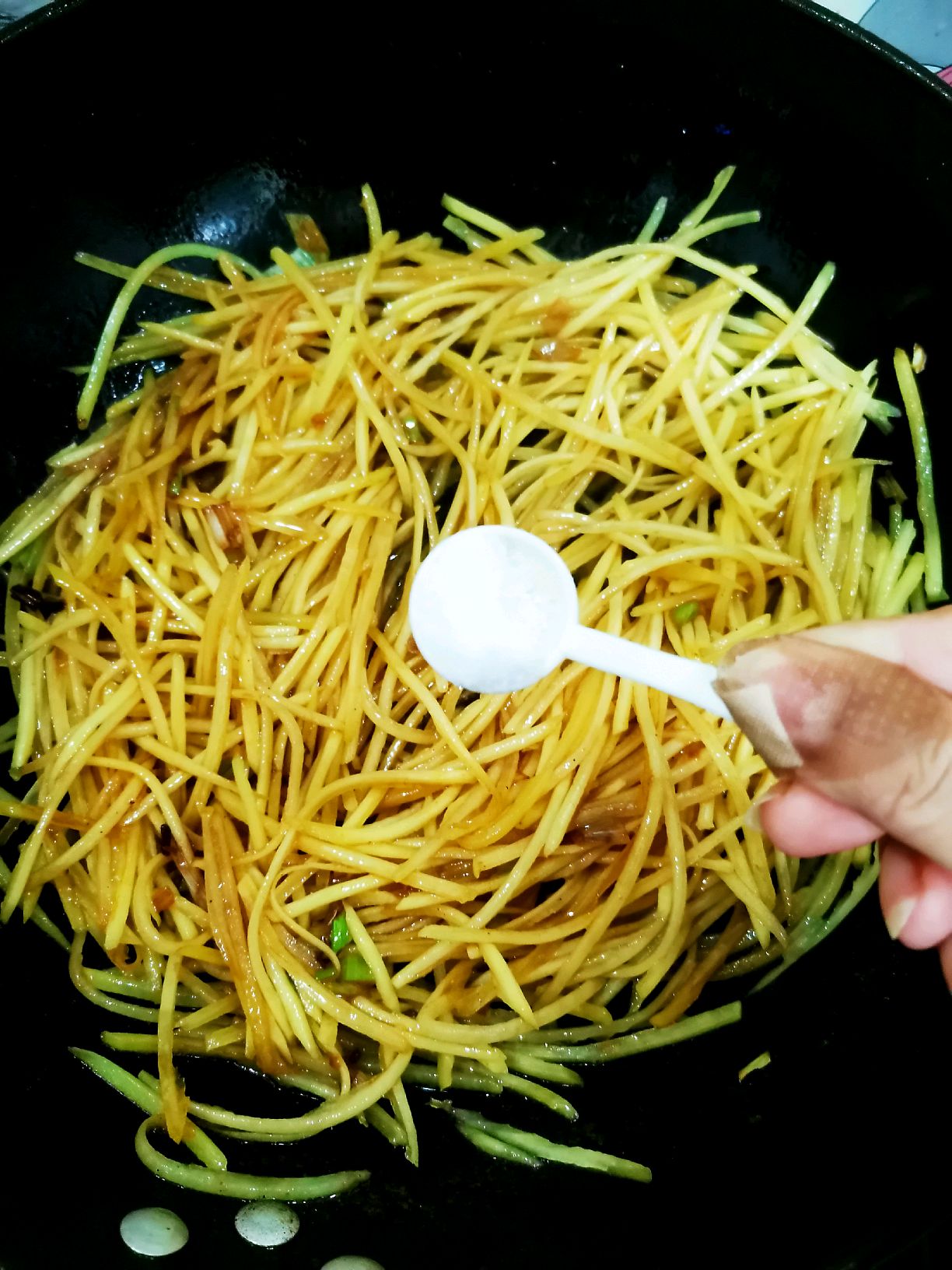 笨炒土豆丝