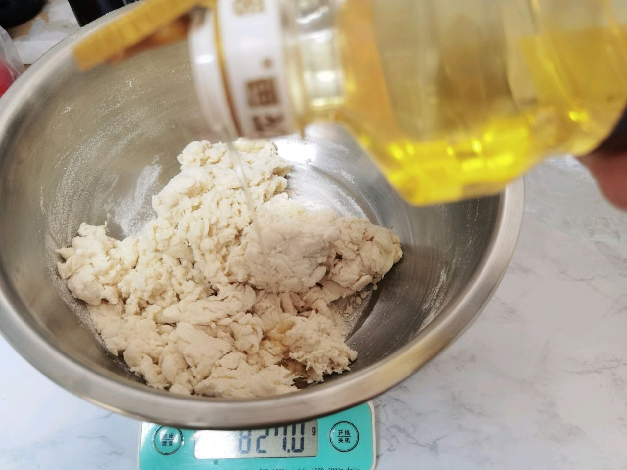 比饭店还好吃是驴肉火烧酥饼 酥脆掉渣