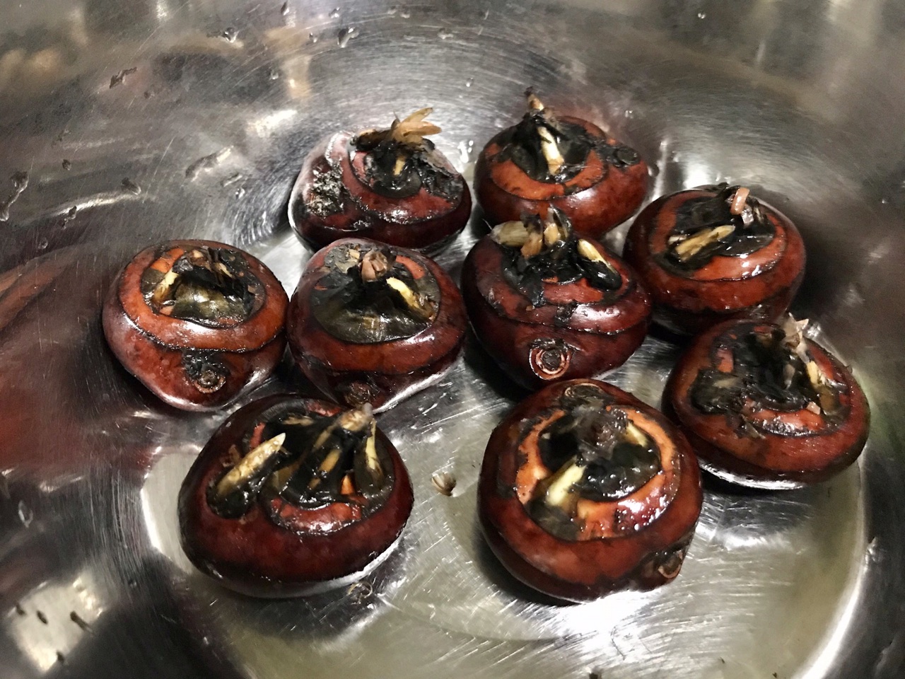 荸荠冬笋咸菜炒肉片