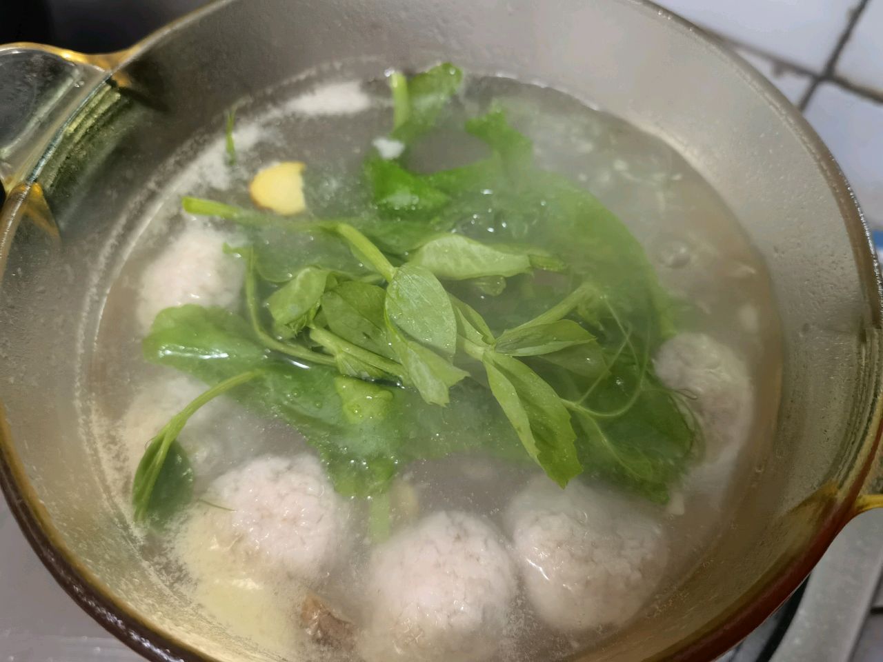 荸荠丸子汤