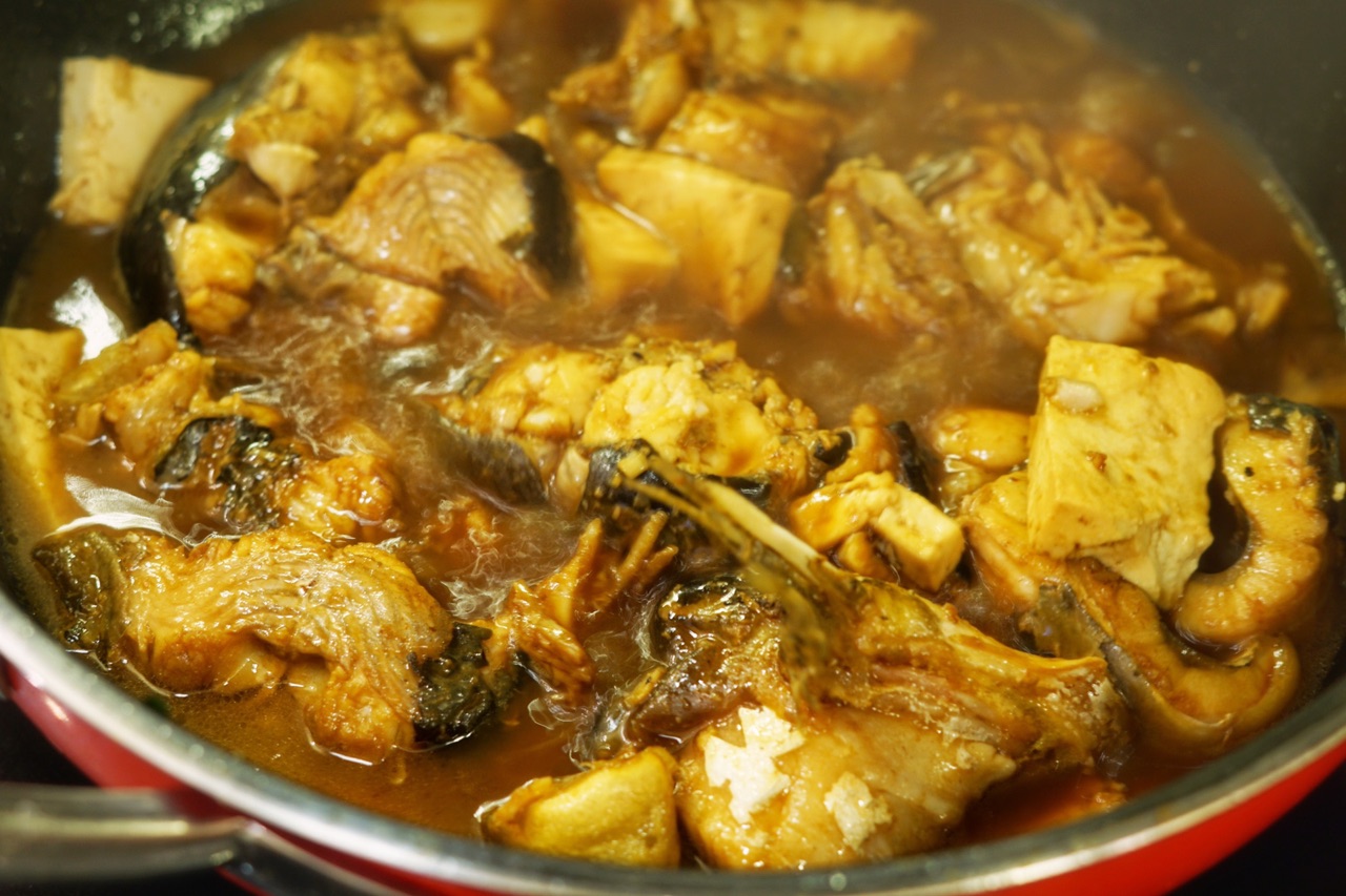 比肉更香的～蒜香炖鮰鱼