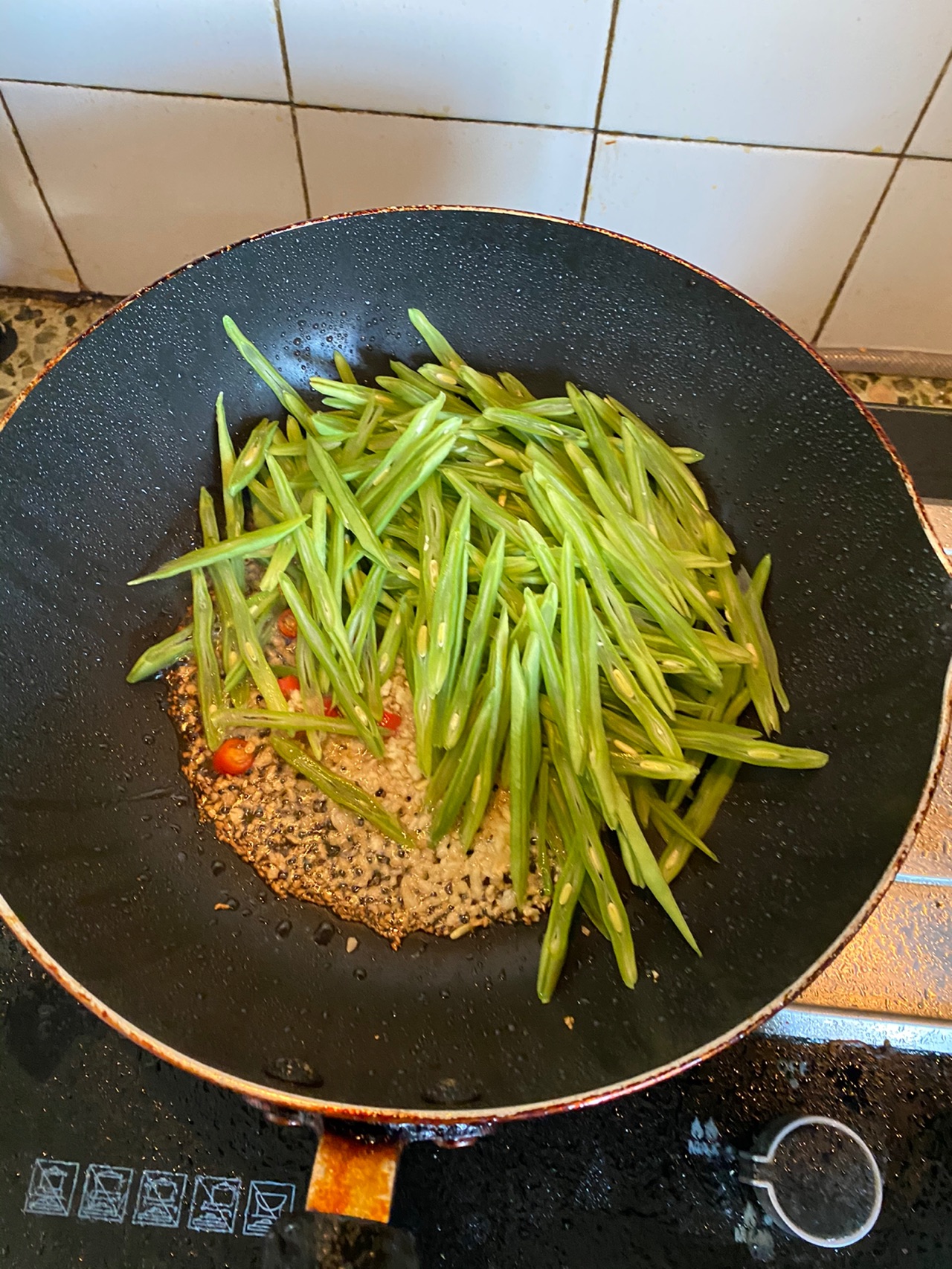 煸炒豆角丝