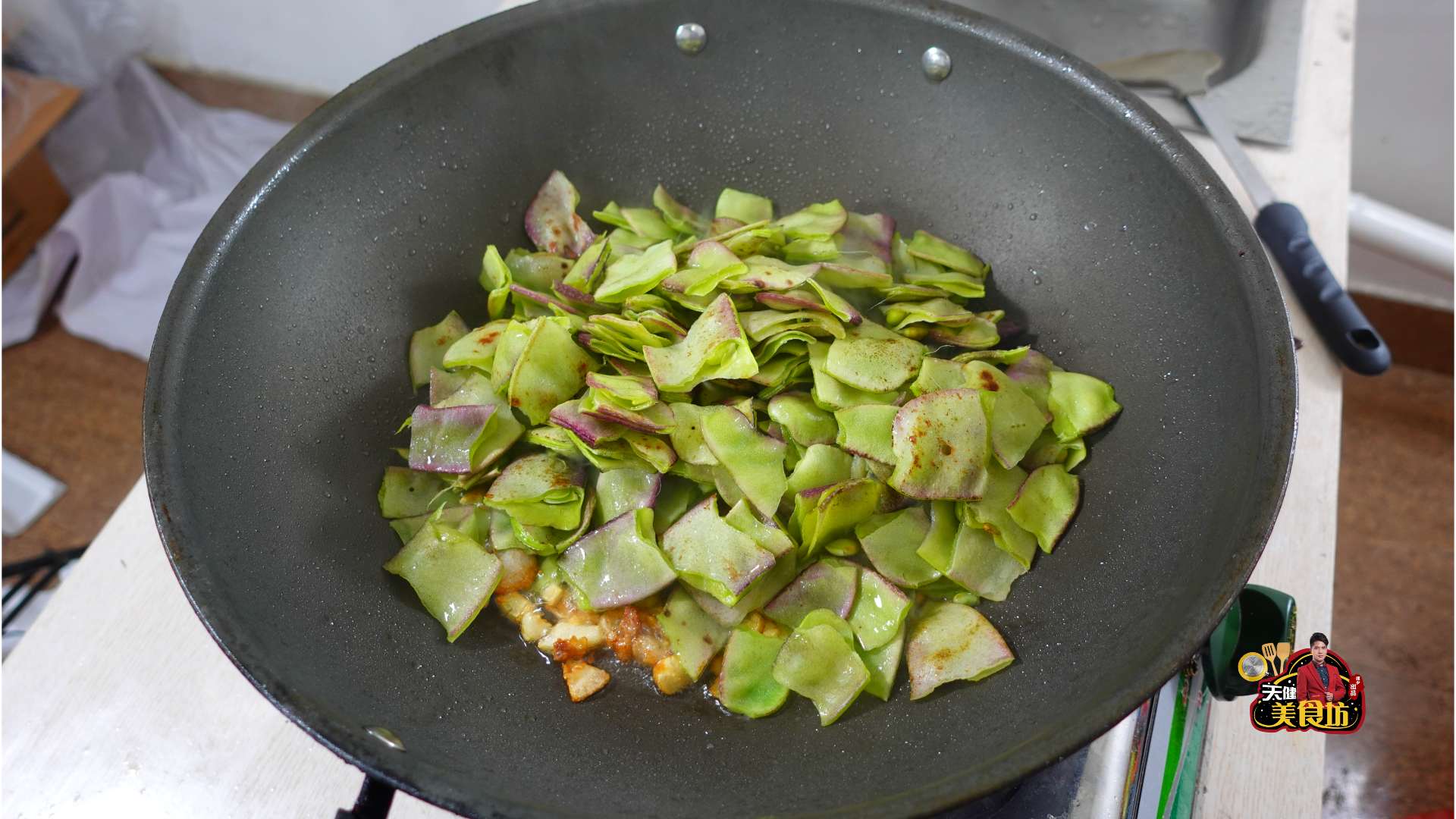 扁豆炒肉
