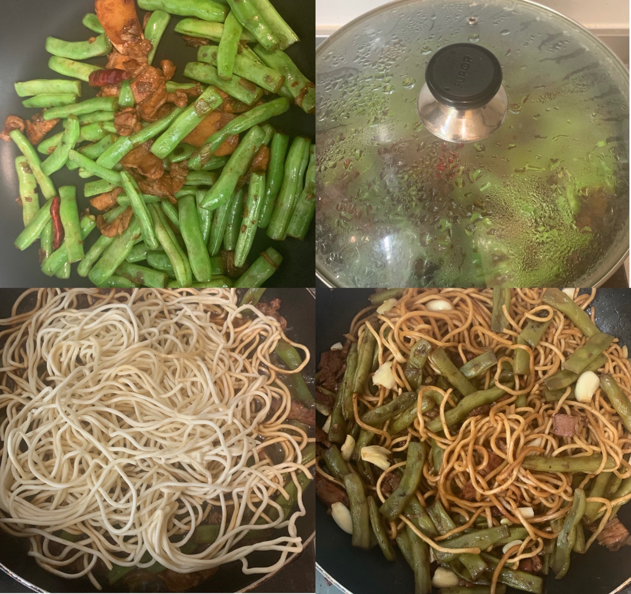 扁豆焖面