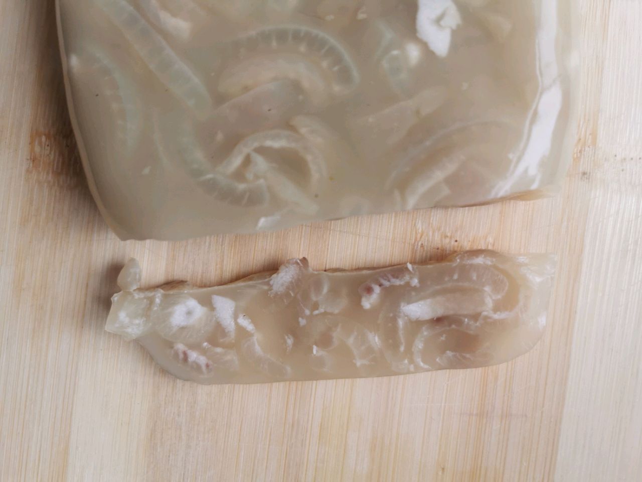 边角料美容菜~肉皮冻
