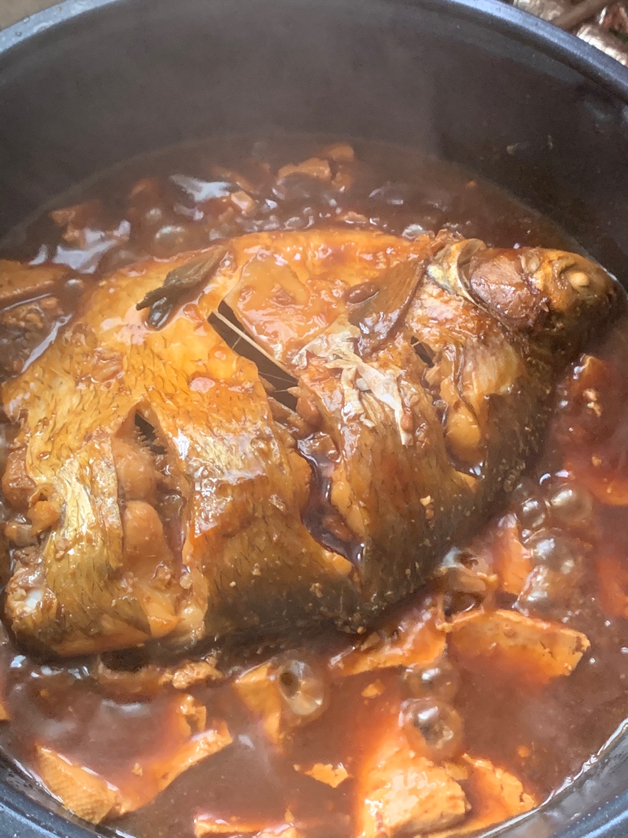 鳊鱼炖豆腐