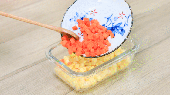 缤纷土豆糕