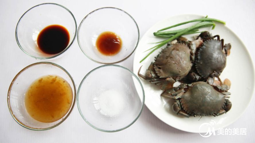 冰梅酱蒸螃蟹