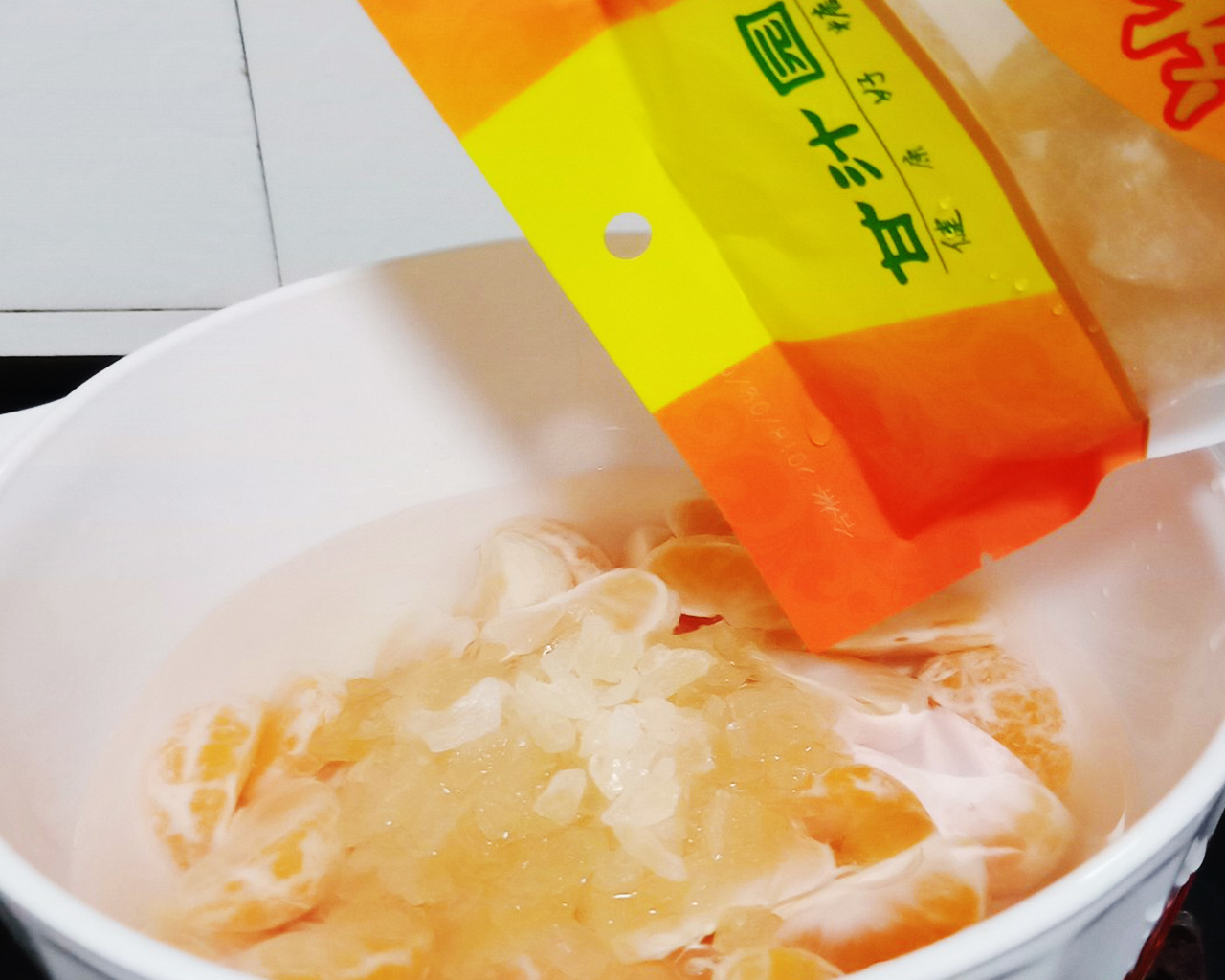 冰糖橘子罐头~酸甜不上火