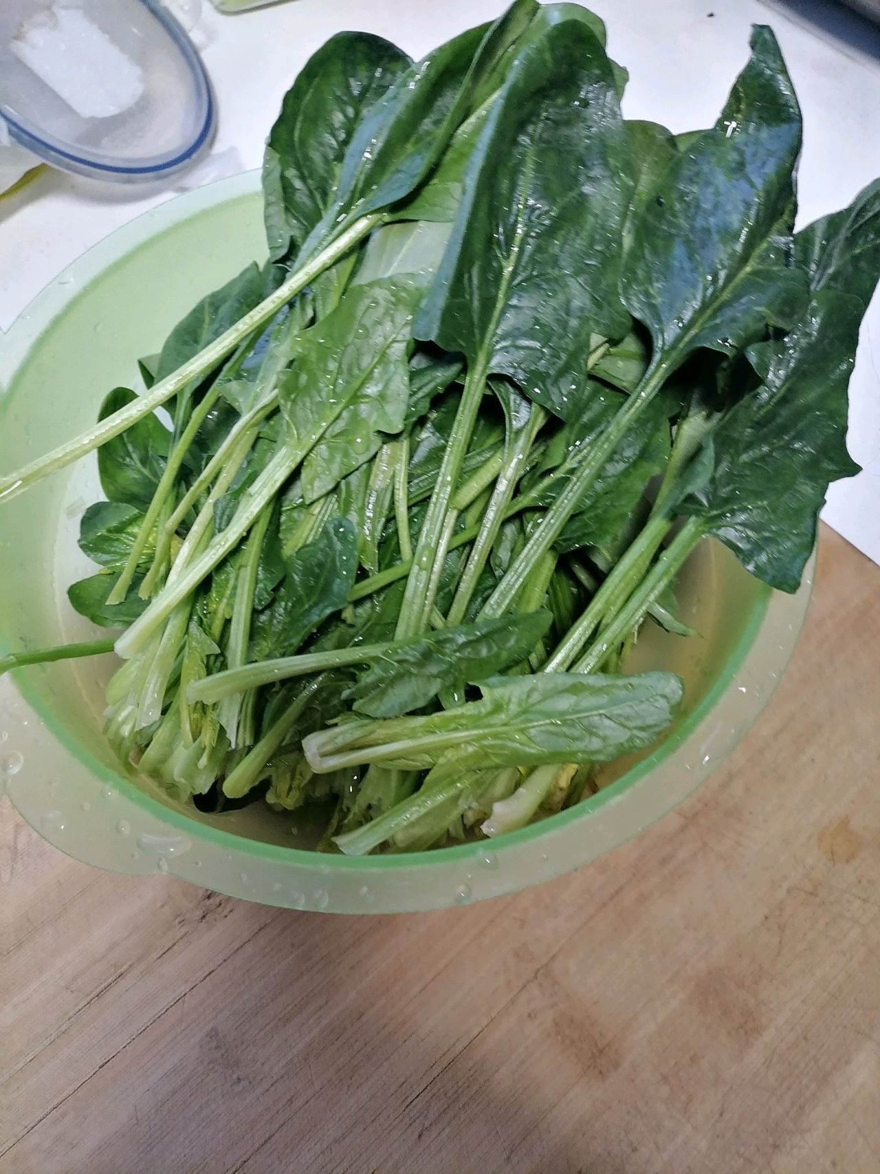 菠菜炒鸡蛋（家常快手菜）