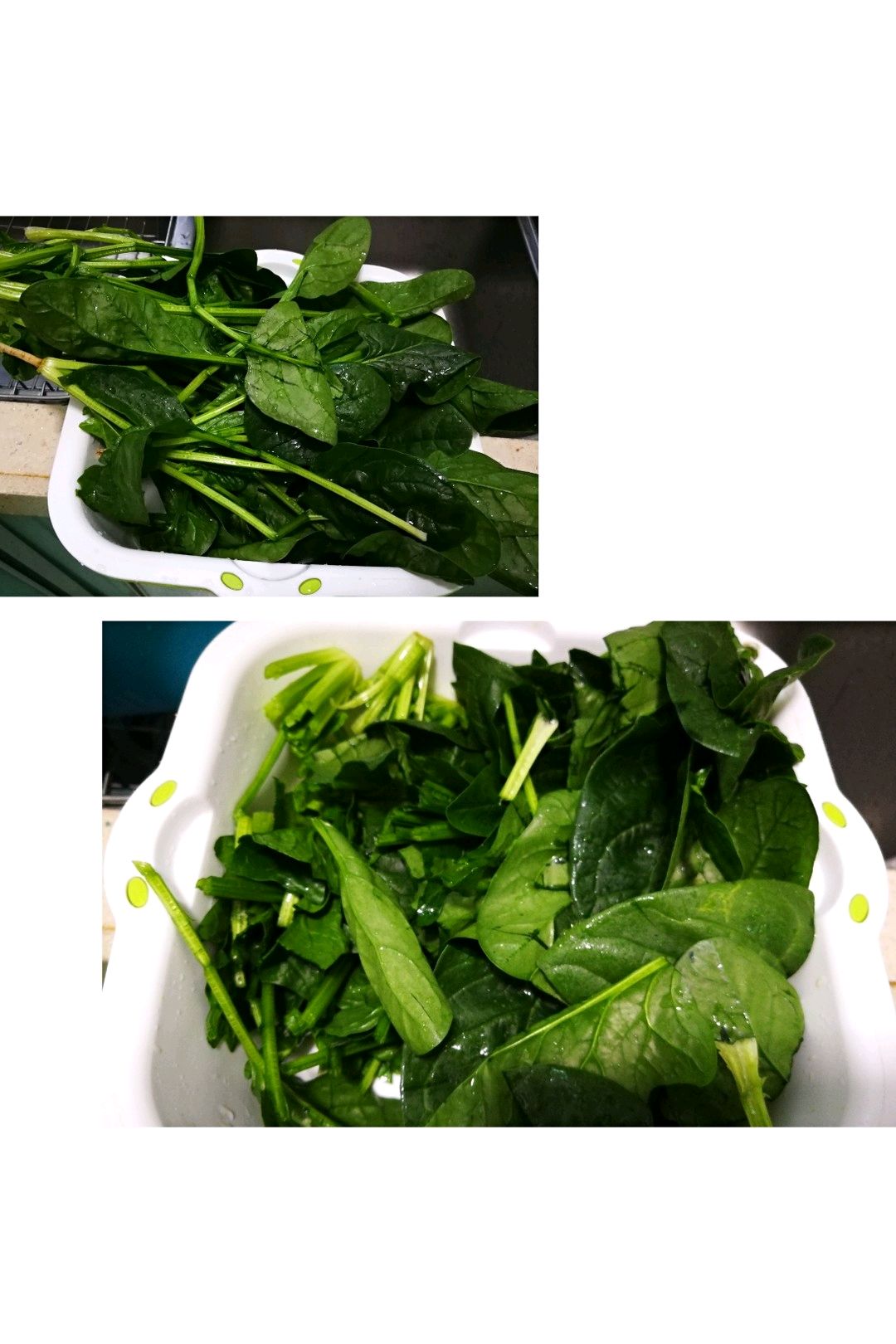 菠菜炒紫菜