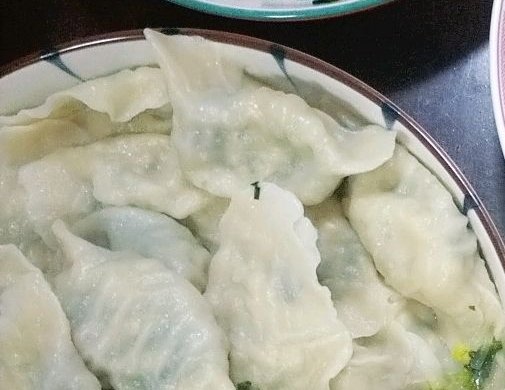 菠菜豆腐粉条饺子