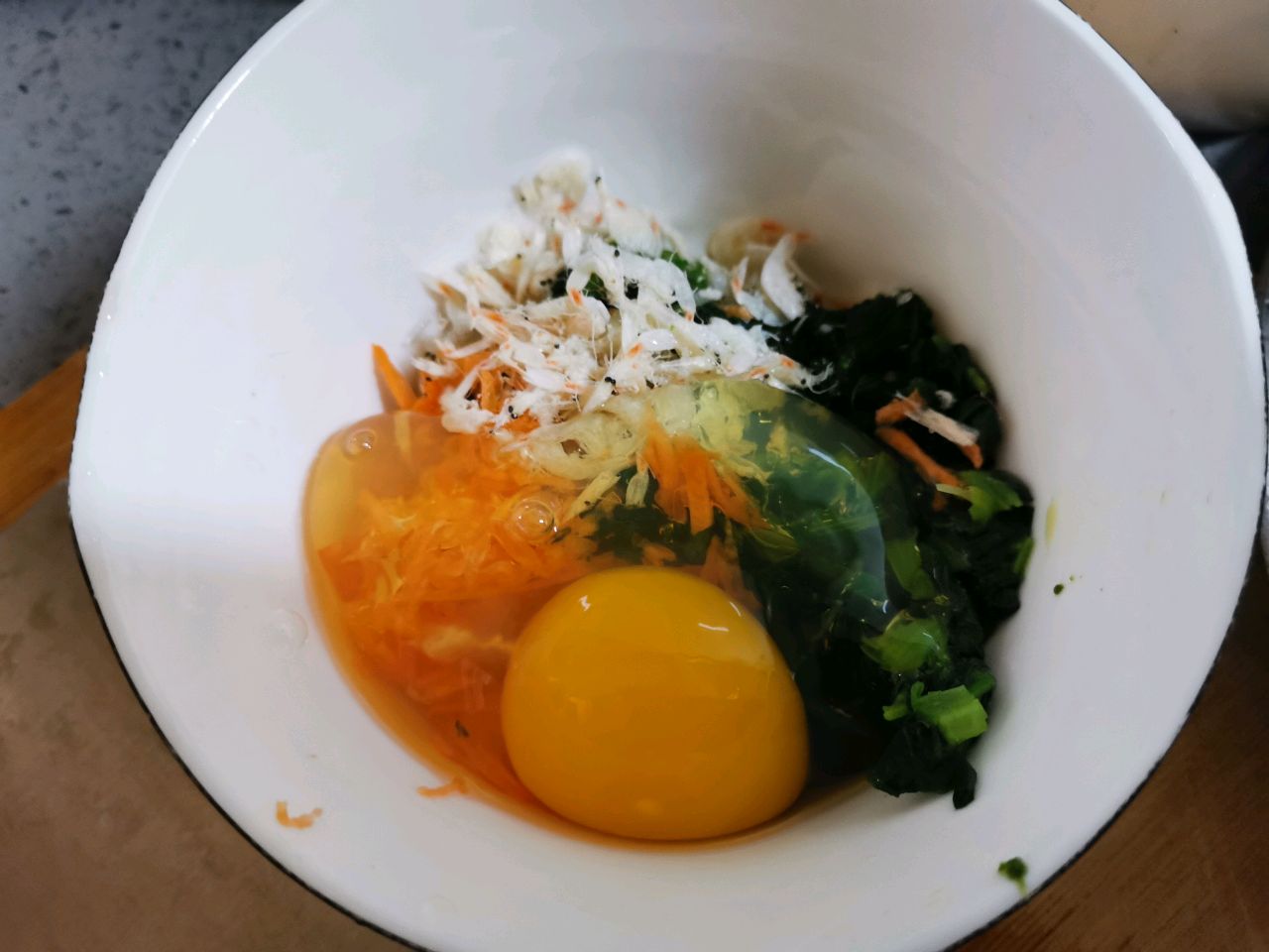 菠菜鸡蛋饼 | 宝宝辅食