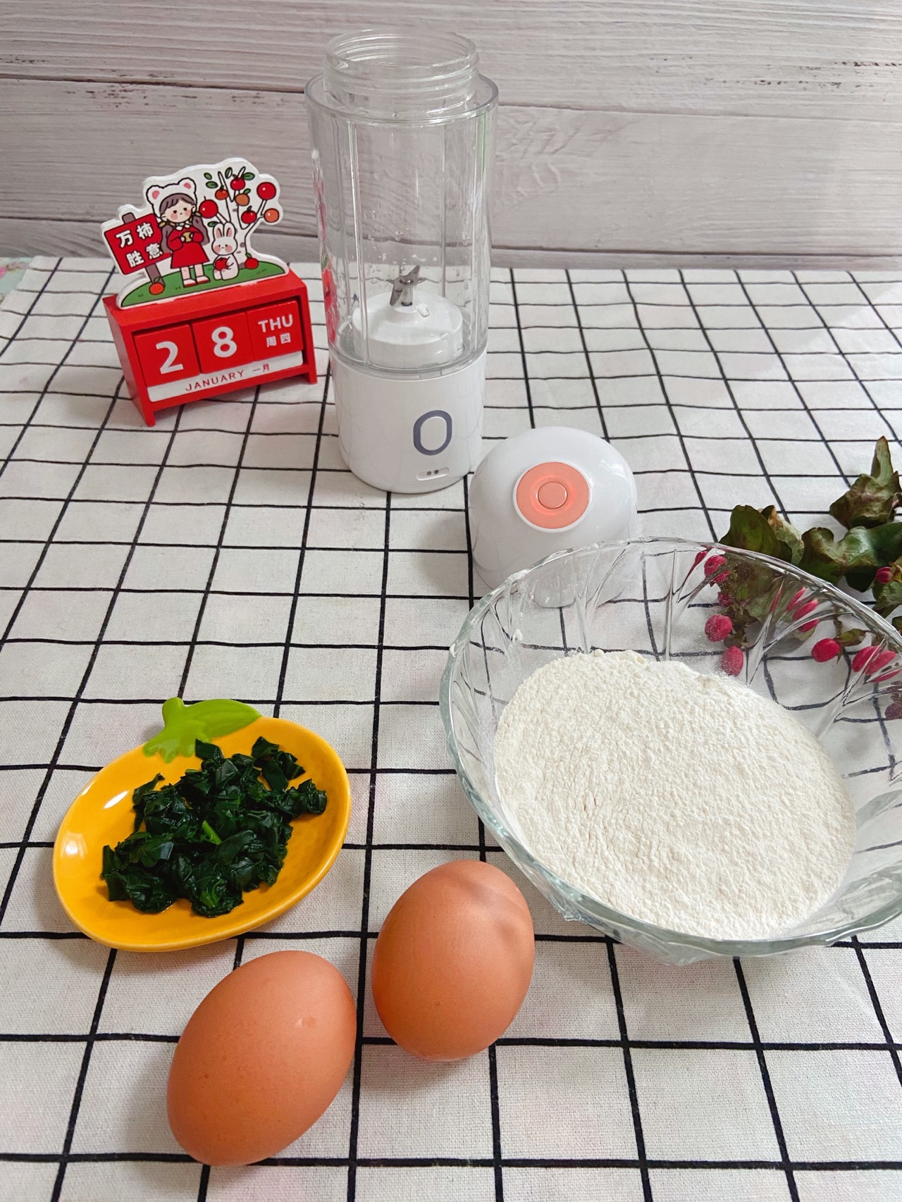 菠菜鸡蛋面 | 挑食宝宝也爱吃的面