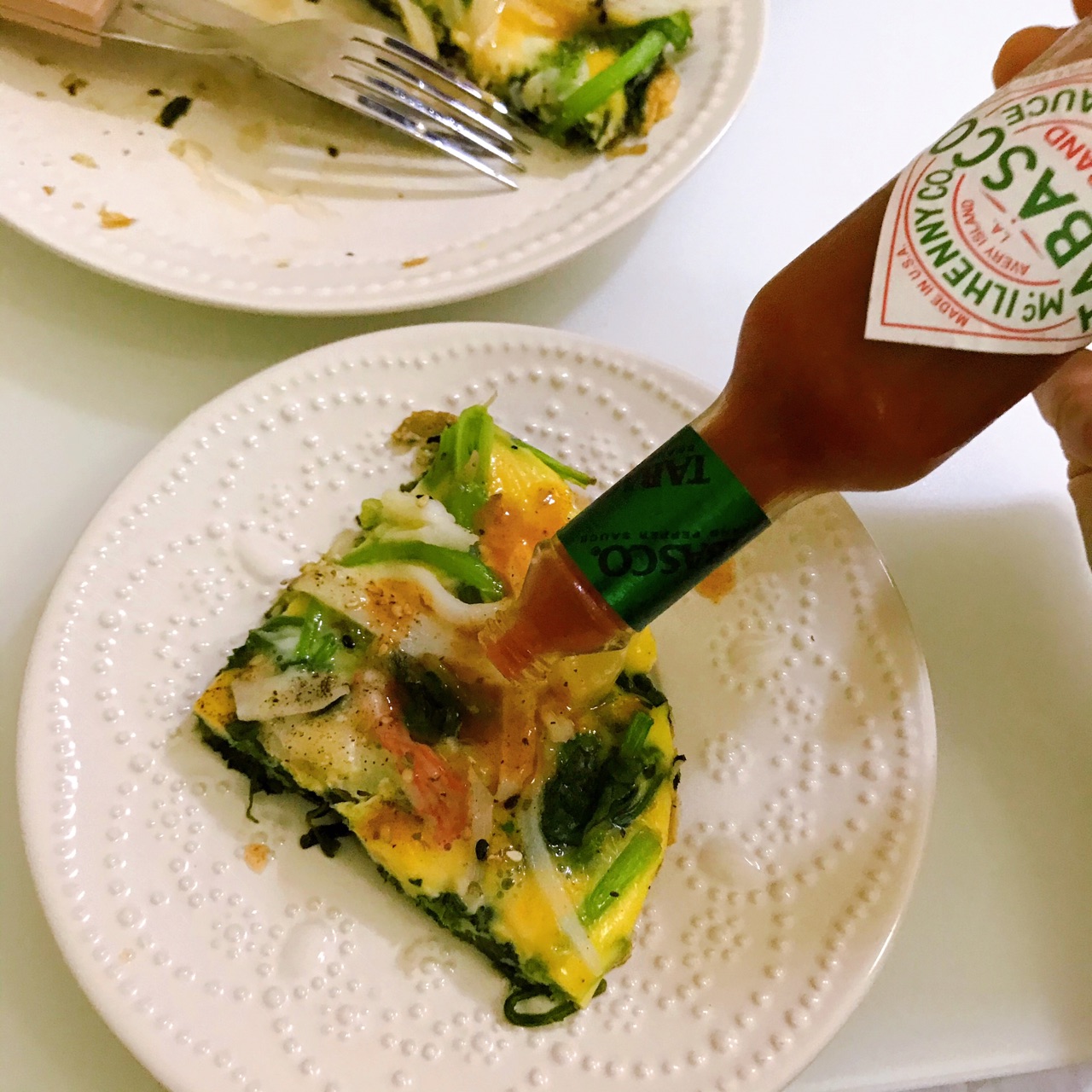 菠菜奶酪烘蛋