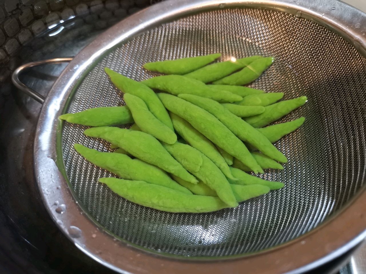 菠菜莜面鱼鱼