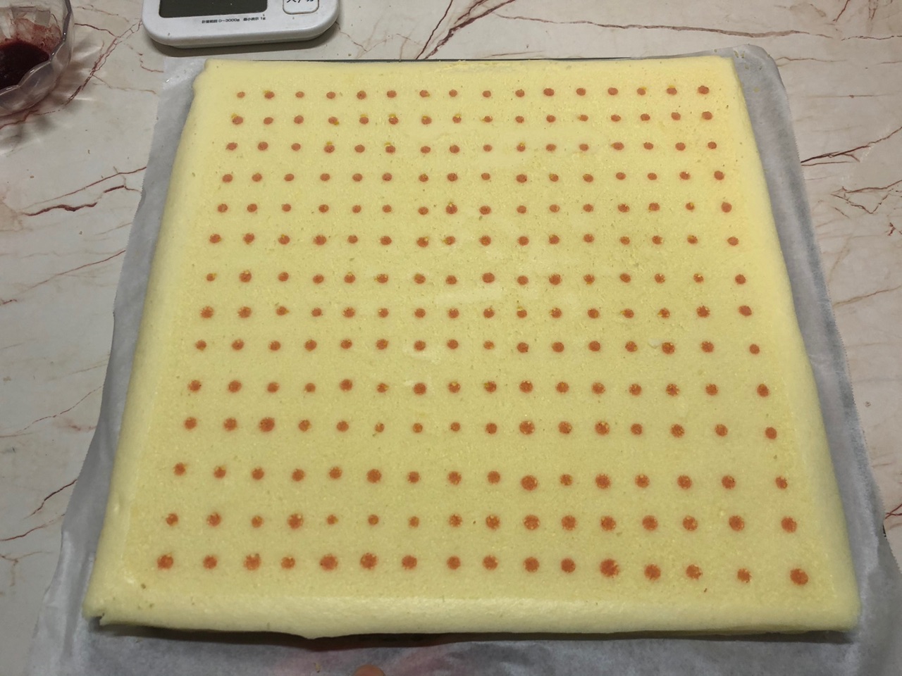 波点蛋糕卷
