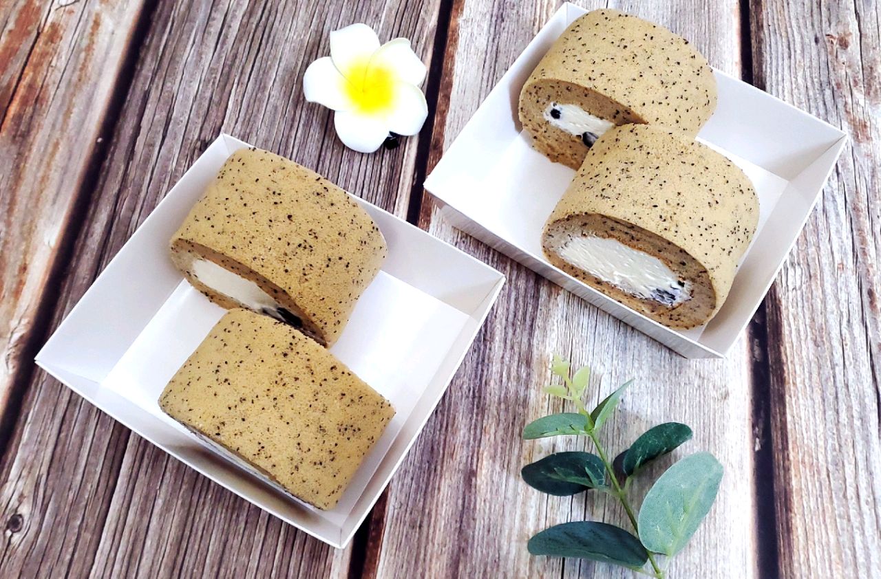 伯爵红茶戚风蛋糕卷