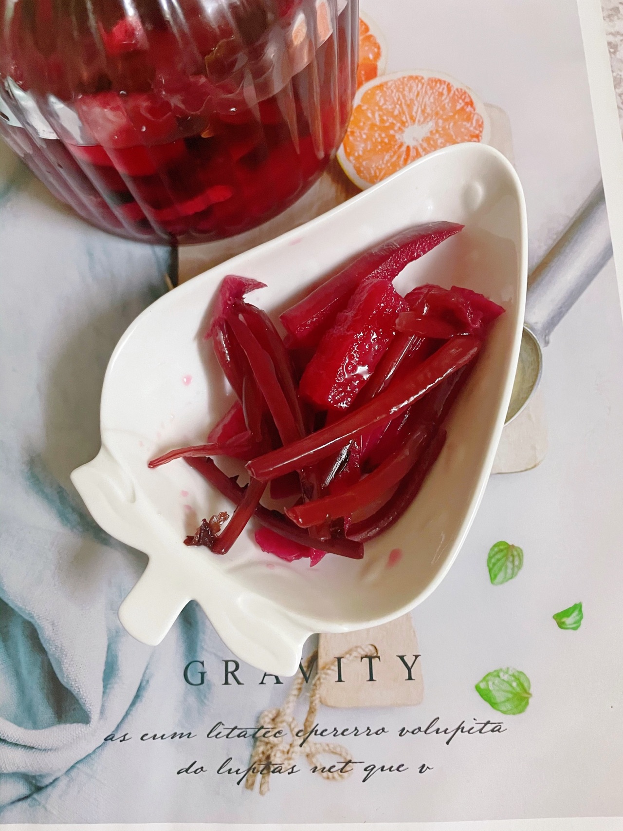 玻璃罐子泡菜～