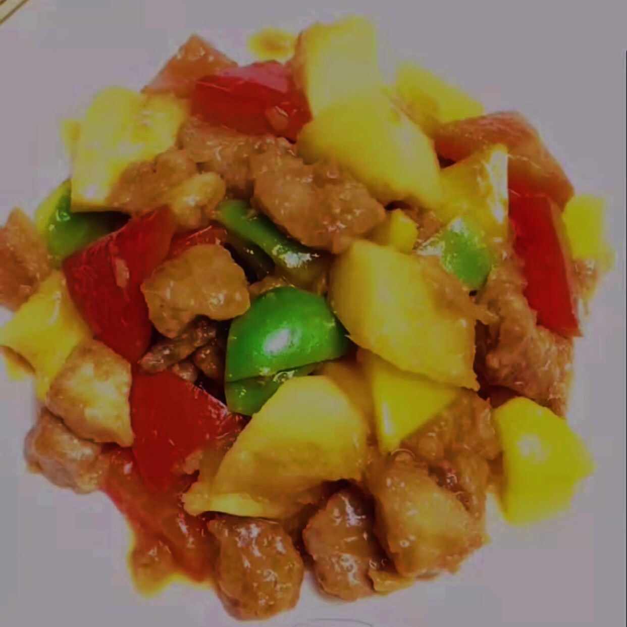 菠萝咕噜肉