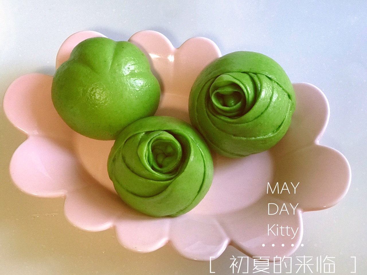 不变色的菠菜卷卷